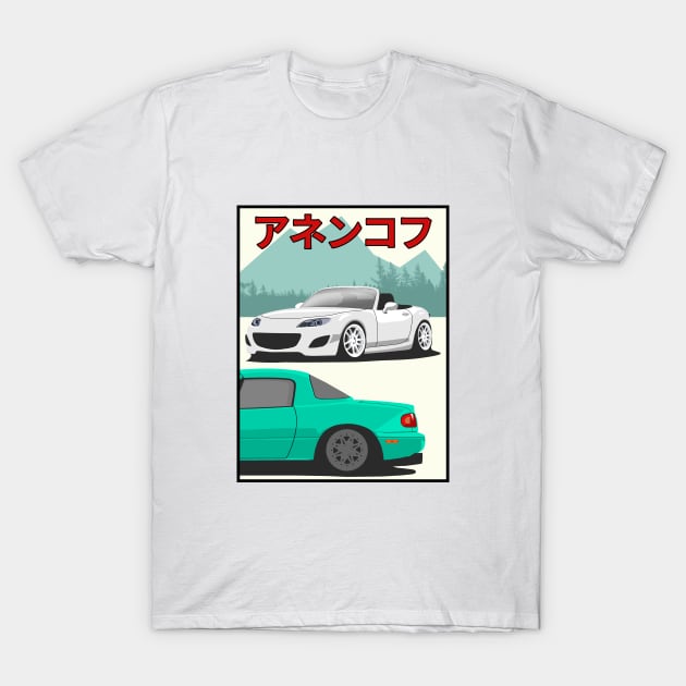 Mazda Miata T-Shirt by Rebellion Store